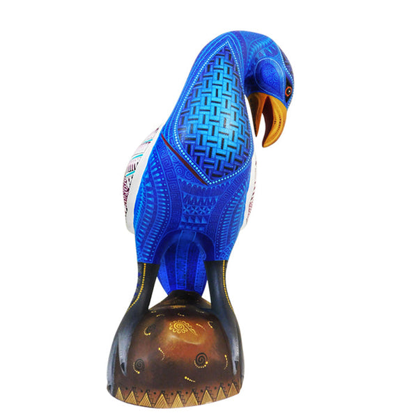 ON SALE Marcos & Leticia Hernandez: Magnificent Heron Sculpture