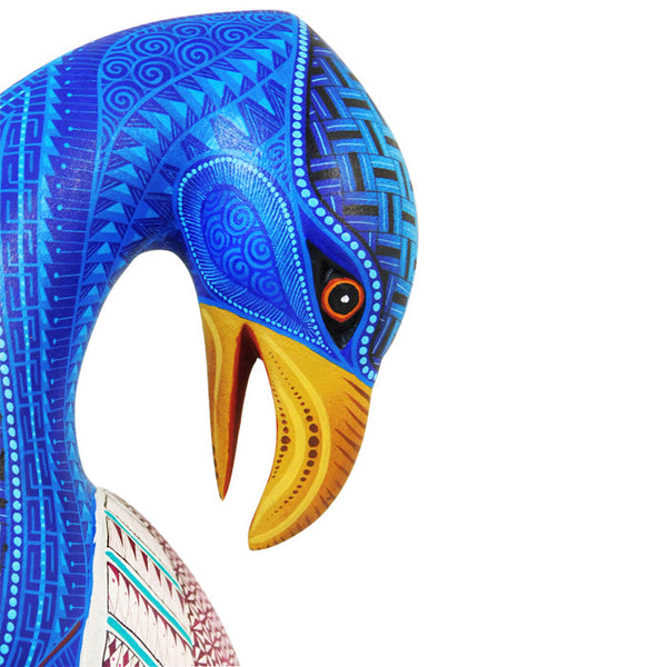 Heron Oaxacan Woodcarving