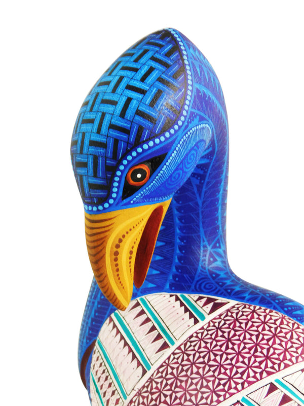 ON SALE Marcos & Leticia Hernandez: Magnificent Heron Sculpture