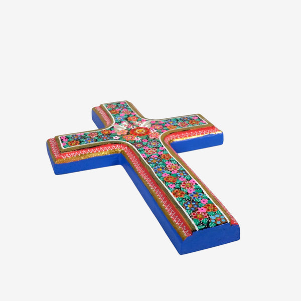 Maria Jimenez: Cross Woodcarving