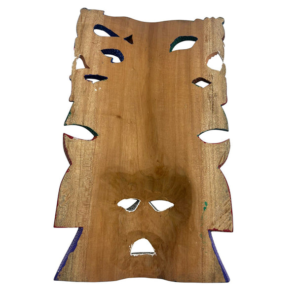 Mario Castellanos: Stunning Precolumbian Cedar Mask Alebrije