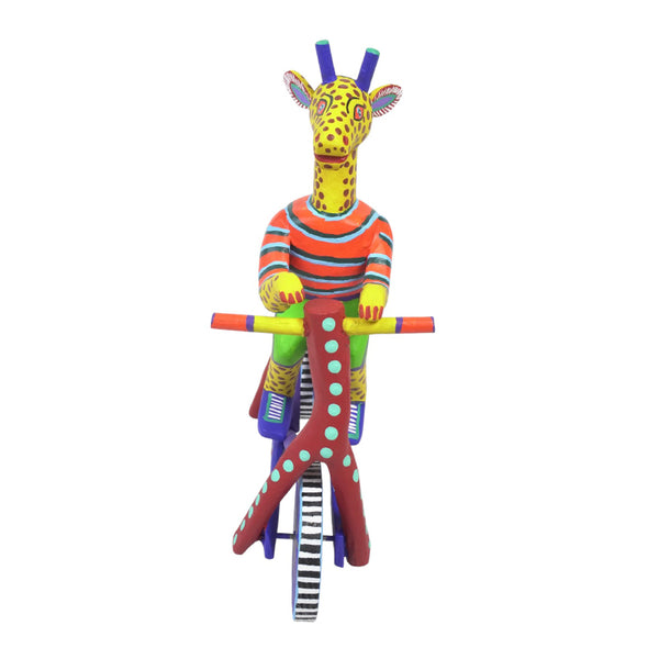 Martin Melchor: Giraffe on Bicycle Oaxaca