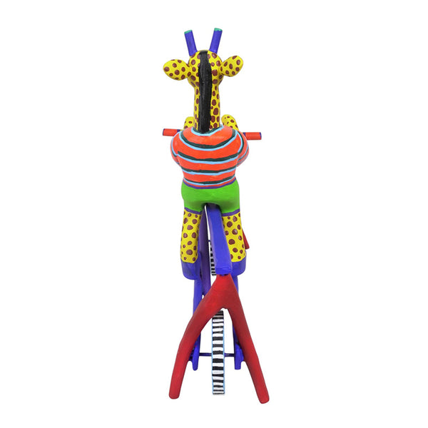 Martin Melchor: Giraffe on Bicycle Oaxaca