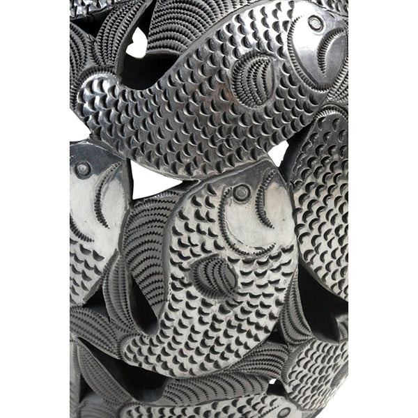 Matias Reyes: Museum Quality Barro Negro Fish Olla