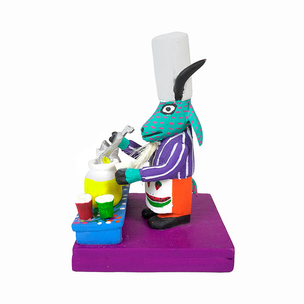 Maximino Santiago: Fruit Drinks Vendor Oaxaca