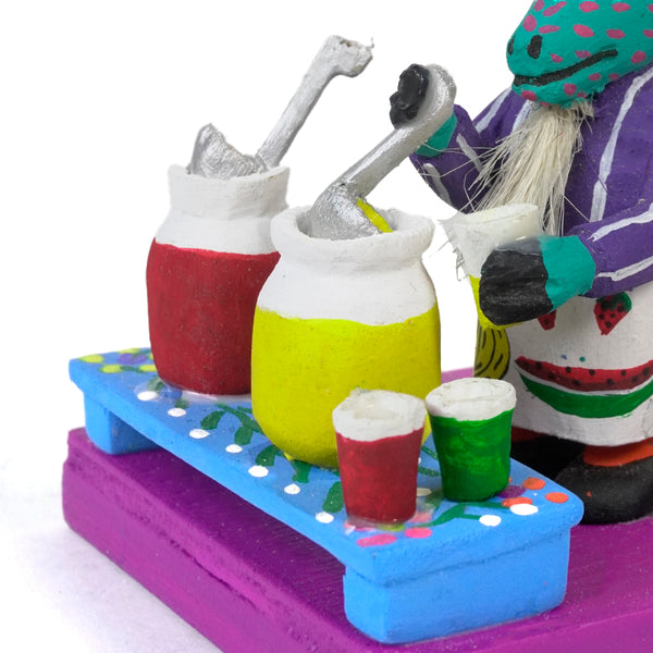 Maximino Santiago: Fruit Drinks Vendor Oaxaca