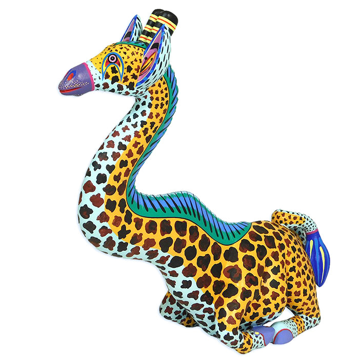 Miguel Santiago: African Giraffe Alebrije