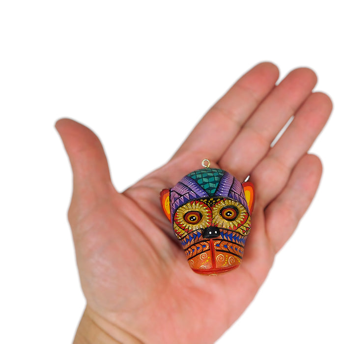 Miguel Xuana: Little Monkey Mask Woodcarving