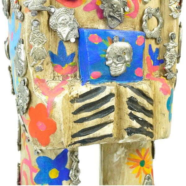 Day of the Dead: Totem Skeleton Sculpture