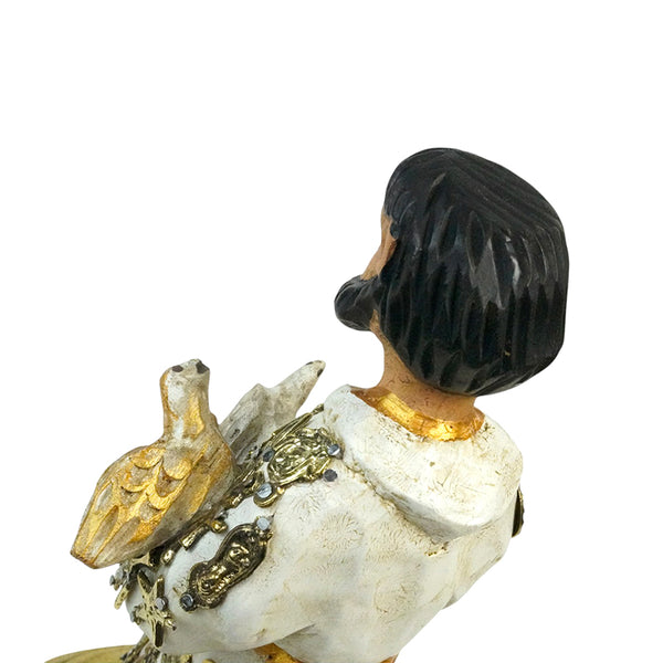 Milagros: St. Francis of Assisi Sculpture Woodcarved