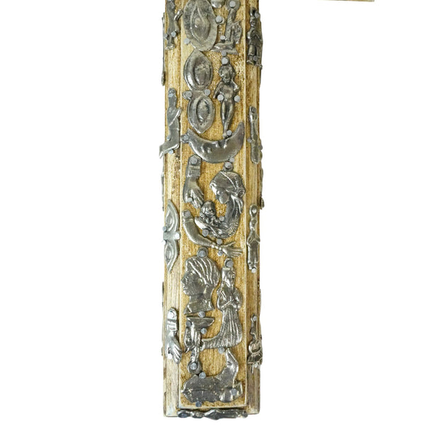 Milagros: Sacred Heart Wall Cross