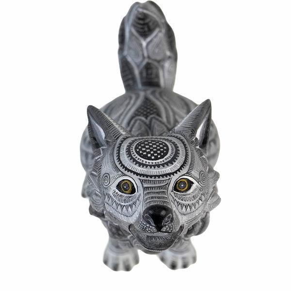 Raymundo Fabian: Extraordinary Moonlit Wolf Alebrije