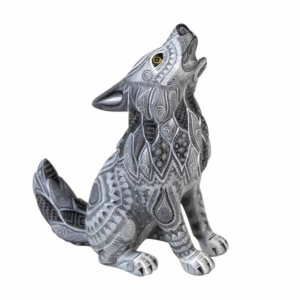 Raymundo Fabian: Extraordinary Moonlit Wolf Alebrije