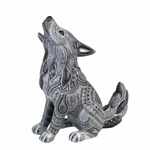 Raymundo Fabian: Extraordinary Moonlit Wolf Alebrije
