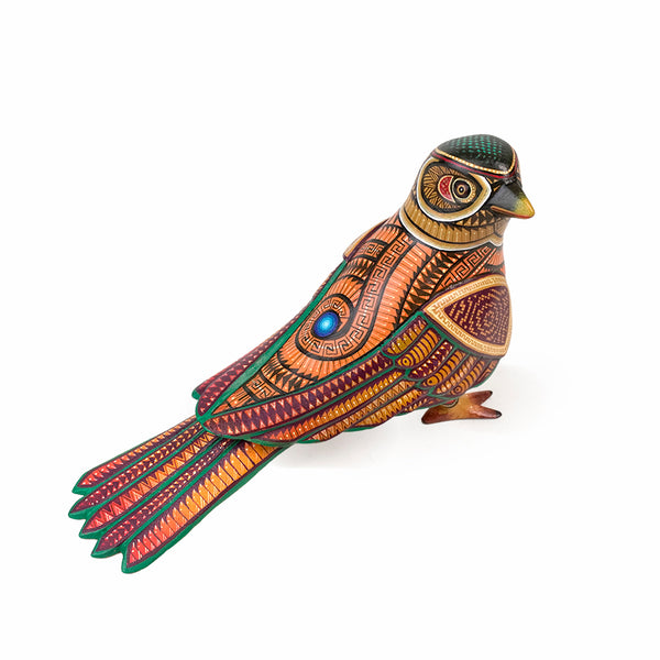 Cesar Matias: Beautiful Mockingbird Alebrije