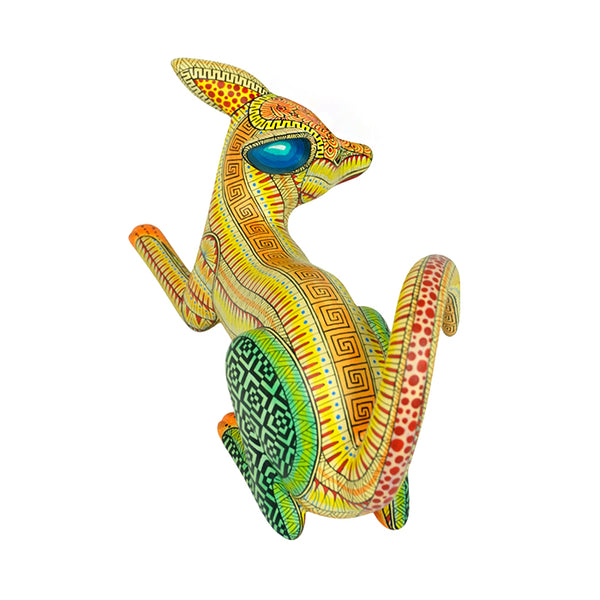 Nicolas Morales: Elegant Dog Woodcarving