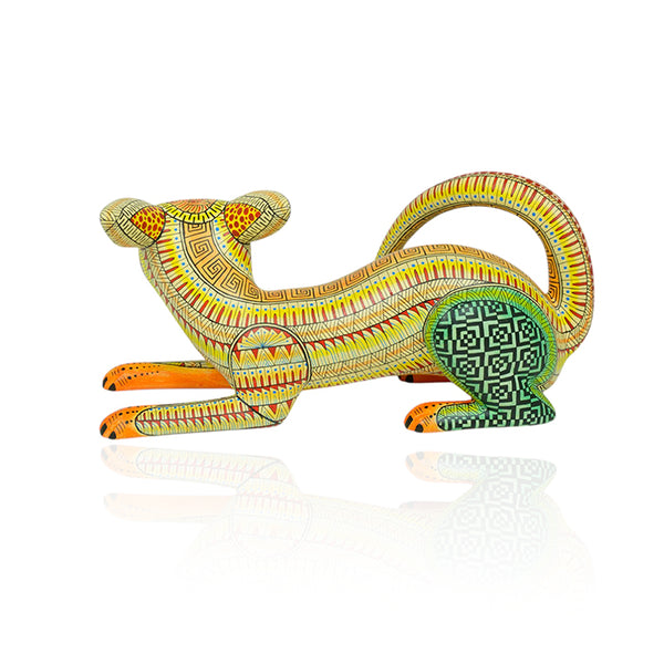 Nicolas Morales: Elegant Dog Woodcarving