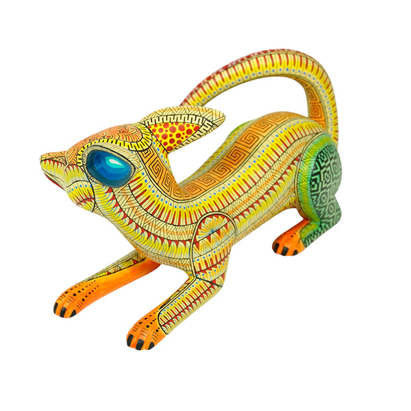 Nicolas Morales: Elegant Dog Woodcarving