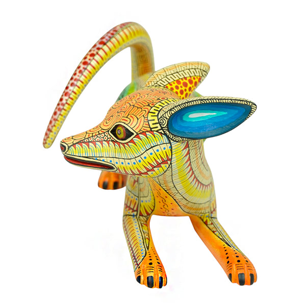 Nicolas Morales: Elegant Dog Woodcarving