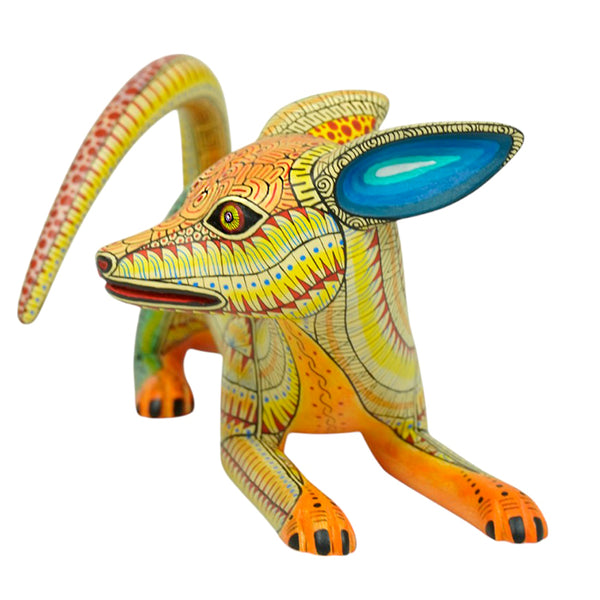 Nicolas Morales: Elegant Dog Woodcarving