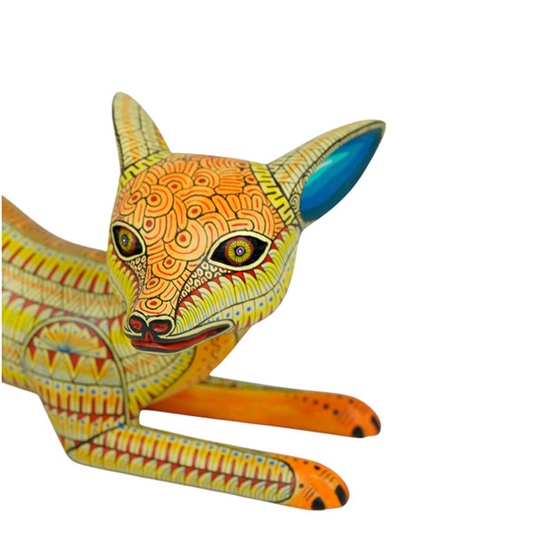 Nicolas Morales: Elegant Dog Woodcarving