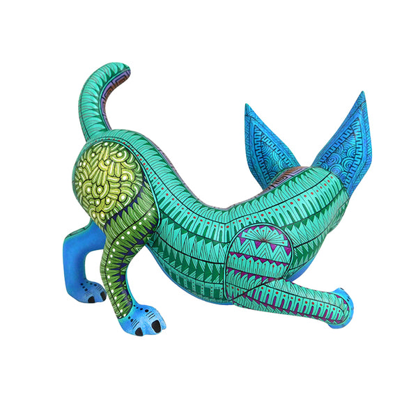 Nicolas Morales: Jade Lynx Woodcarving