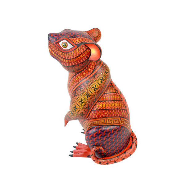 Nicolas Morales: Little Mouse Woodcarving