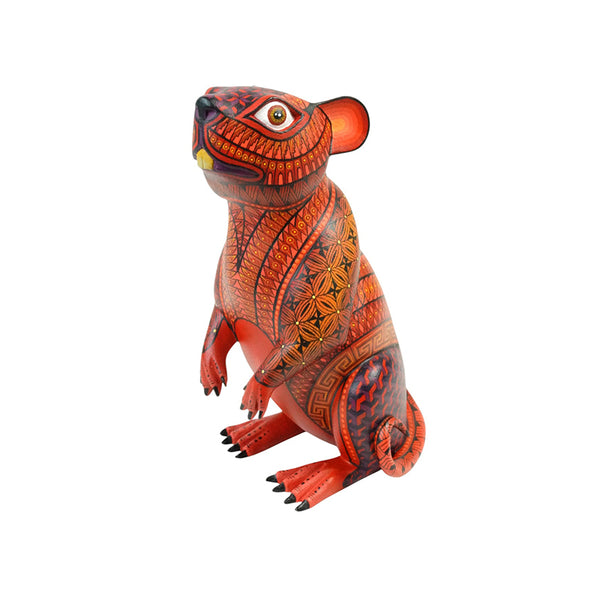 Nicolas Morales: Little Mouse Woodcarving