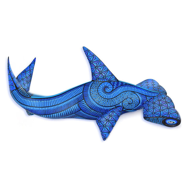 (LYWY ) Nicolas Morales: Great Hammerhead Shark Woodcarving Final Payment