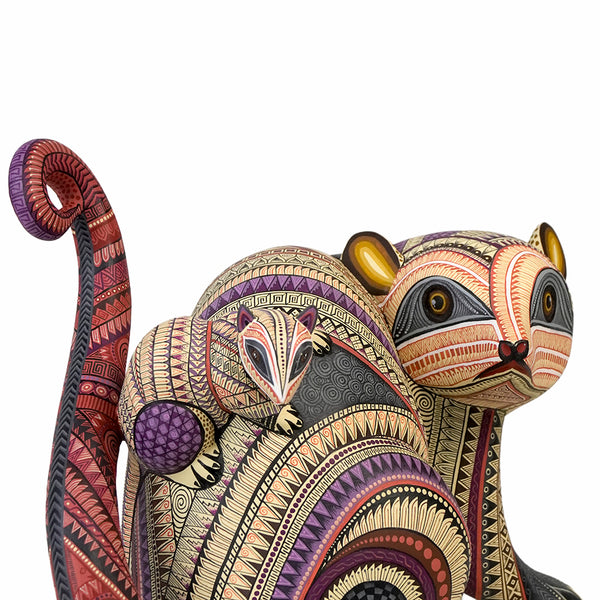 Isabel Fabian: Masterpiece Opossum & Baby Alebrije