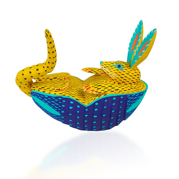 Oralia Cardenas: Classic Oaxacan Armadillo Woodcarving