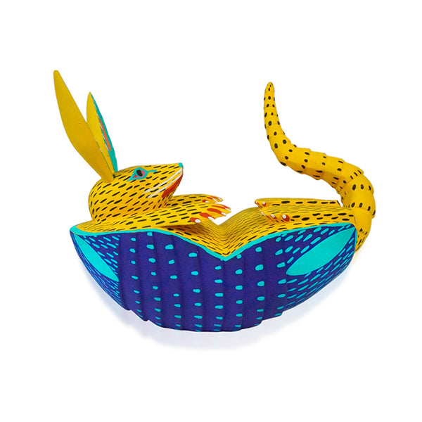 Armadillo Alebrije wood figurine Alebrije from Oaxaca