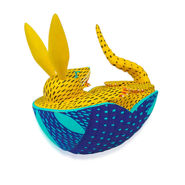 Oralia Cardenas: Classic Oaxacan Armadillo Woodcarving