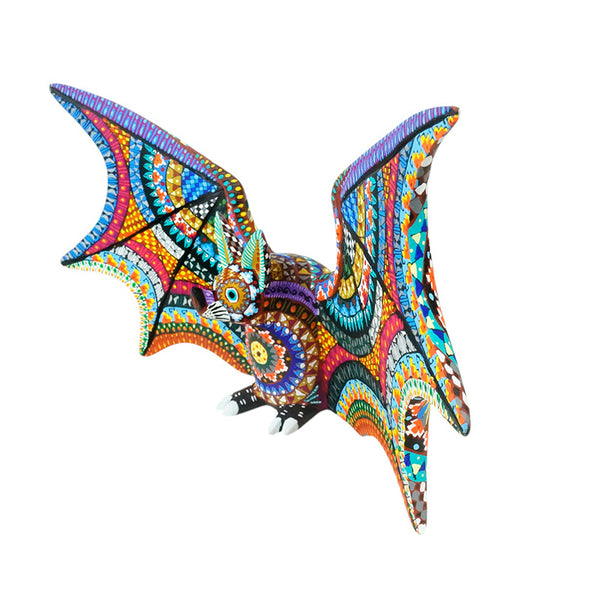 Oscar Carrillo: Bat Woodcarving