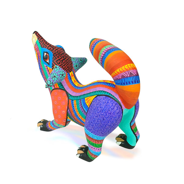 Oscar Carrillo: Playful Fox Sculpture