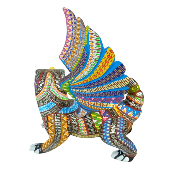 Oscar Carrillo: Little Griffin Woodcarving