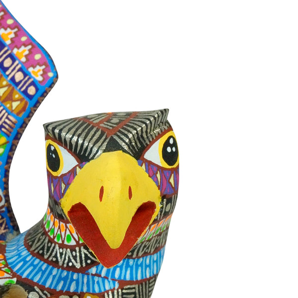 Oscar Carrillo: Little Griffin Woodcarving