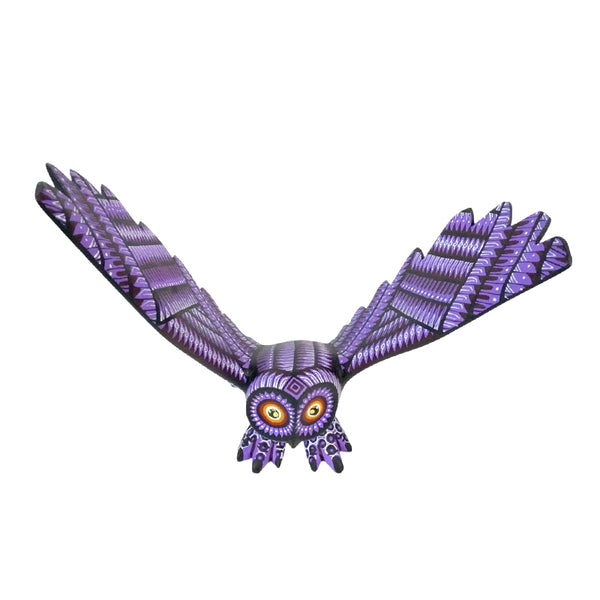 Pedro Carreno: Owl Woodcarving