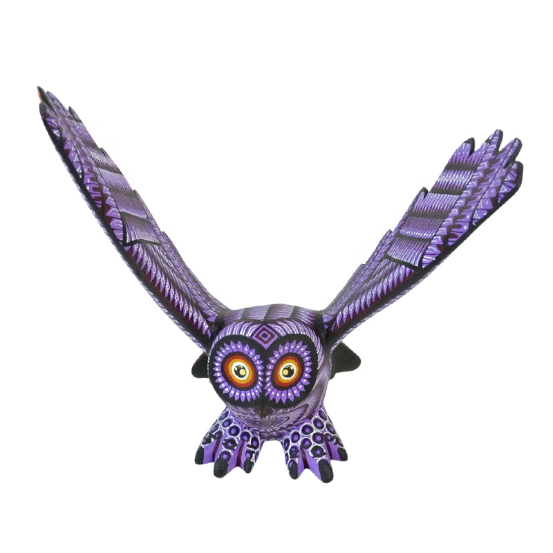 Pedro Carreno: Owl Woodcarving