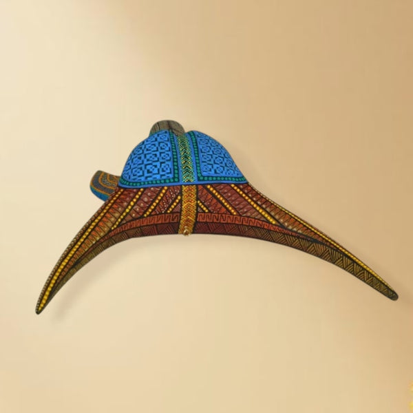 Miguel Xuana: Copal Wood Bull Mask