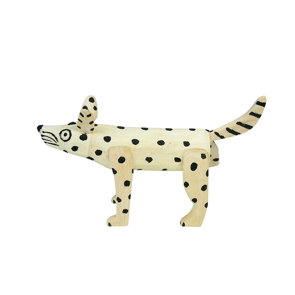 Placido Santiago: Dog Woodcarving