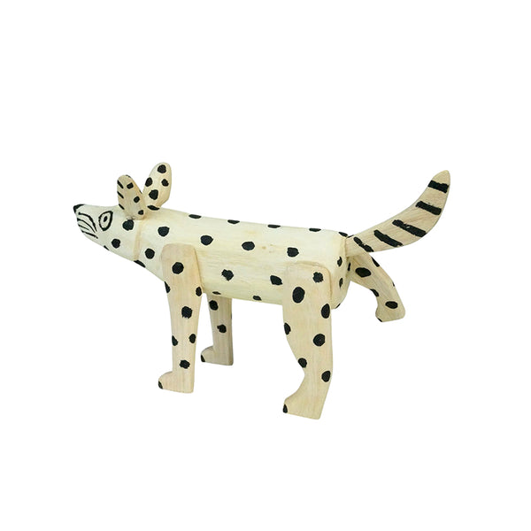 Placido Santiago: Dog Woodcarving