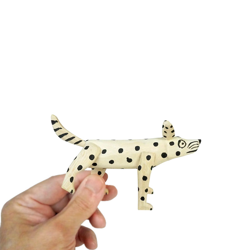 Placido Santiago: Dog Woodcarving