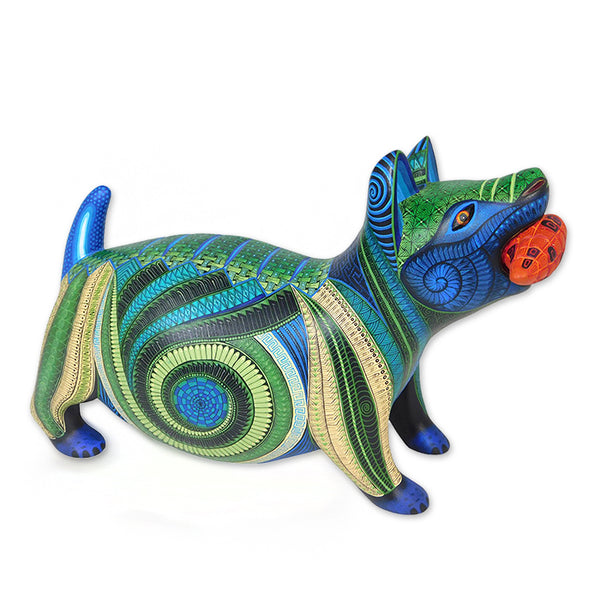 Isabel Fabian: Colima Dog Woodcarving