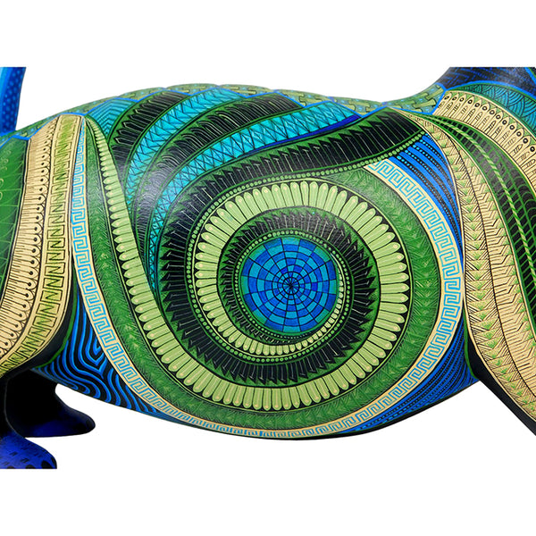 Isabel Fabian: Colima Dog Woodcarving