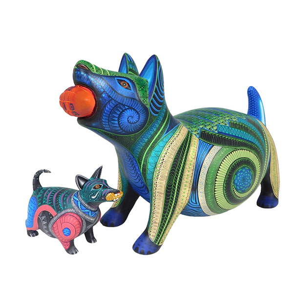 Isabel Fabian: Colima Dog Woodcarving