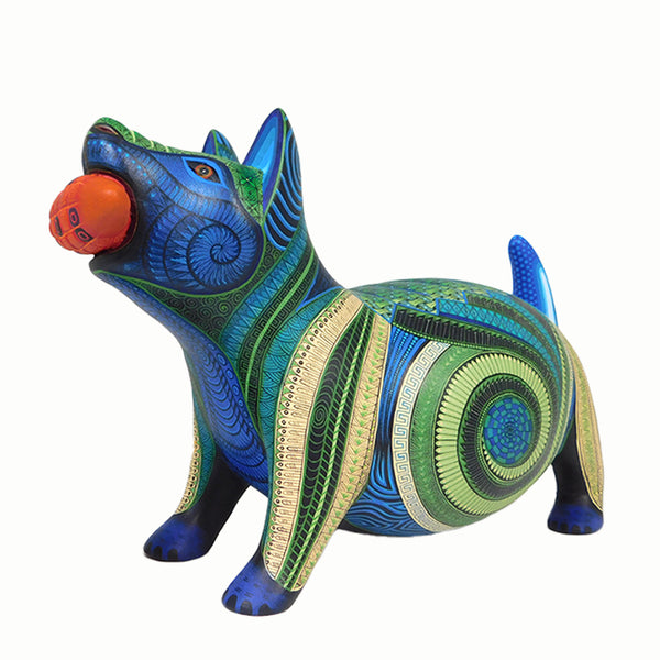 Isabel Fabian: Colima Dog Woodcarving