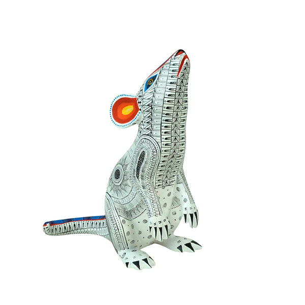 Rocio Fabian: Mouse Woodcarving