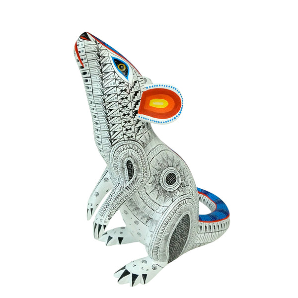 Rocio Fabian: Mouse Woodcarving