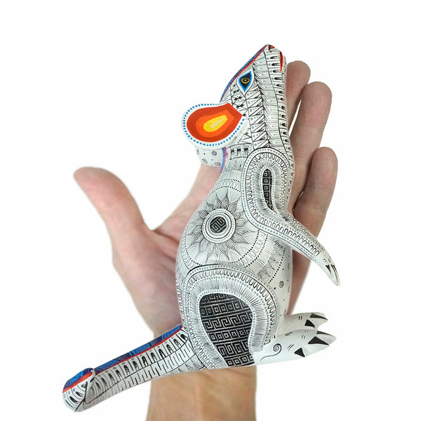 Rocio Fabian: Mouse Woodcarving